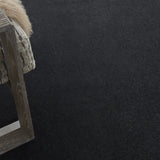 7' X 10' Black Stain Resistant Indoor Outdoor Area Rug - Homeroots - Flyclothing LLC