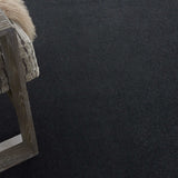 7' X 10' Black Stain Resistant Indoor Outdoor Area Rug - Homeroots - Flyclothing LLC