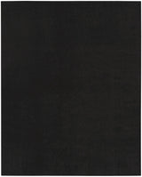 8' X 10' Black Stain Resistant Indoor Outdoor Area Rug - Homeroots - Flyclothing LLC