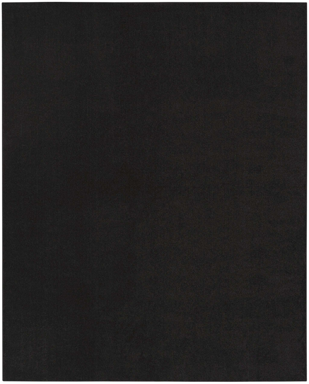 8' X 10' Black Stain Resistant Indoor Outdoor Area Rug - Homeroots - Flyclothing LLC