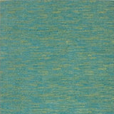 4' X 6' Blue And Green Striped Non Skid Indoor Outdoor Area Rug - Homeroots - Flyclothing LLC