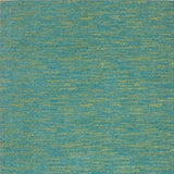 4' X 6' Blue And Green Striped Non Skid Indoor Outdoor Area Rug - Homeroots - Flyclothing LLC