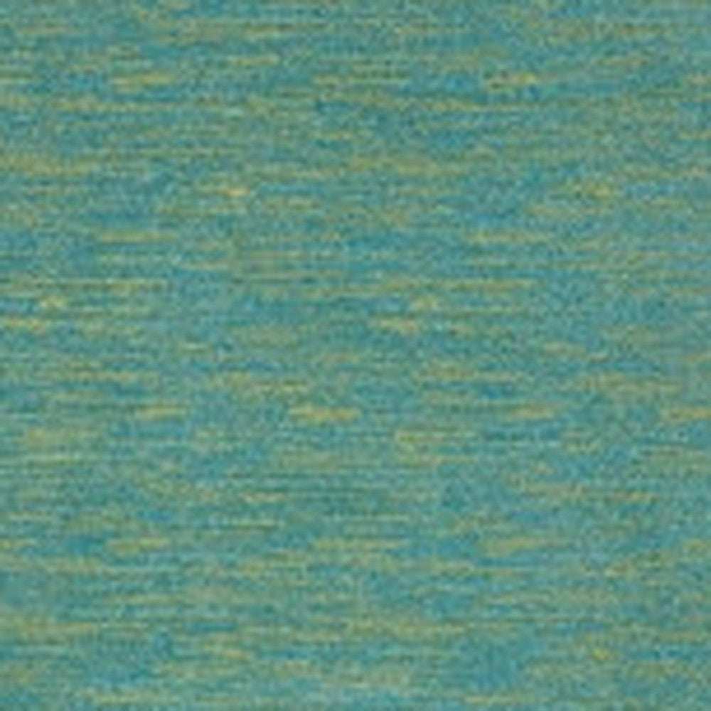 4' X 6' Blue And Green Striped Non Skid Indoor Outdoor Area Rug - Homeroots - Flyclothing LLC