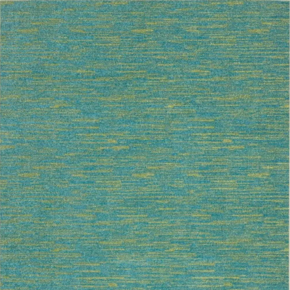 6' X 9' Blue And Green Striped Non Skid Indoor Outdoor Area Rug - Homeroots - Flyclothing LLC