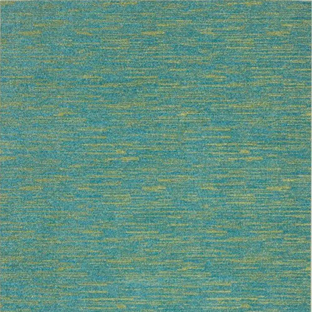 6' X 9' Blue And Green Striped Non Skid Indoor Outdoor Area Rug - Homeroots - Flyclothing LLC