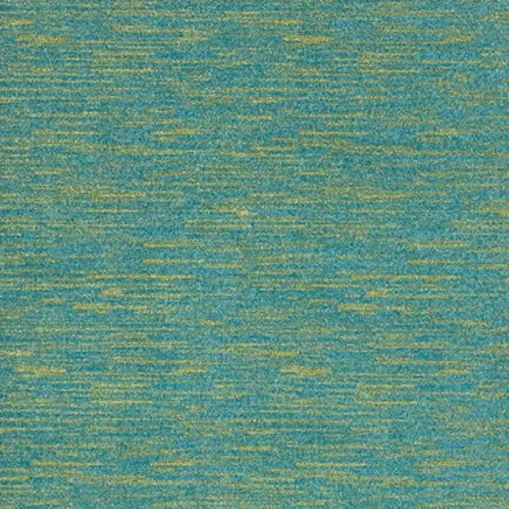 6' X 9' Blue And Green Striped Non Skid Indoor Outdoor Area Rug - Homeroots - Flyclothing LLC