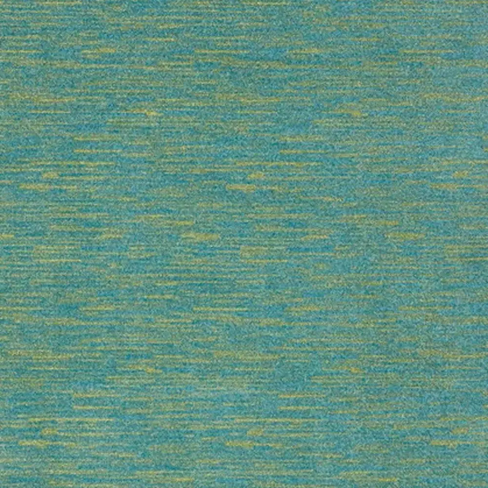 7' X 10' Blue And Green Striped Non Skid Indoor Outdoor Area Rug - Homeroots - Flyclothing LLC