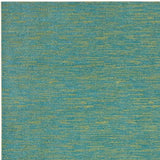 8' X 10' Blue And Green Striped Non Skid Indoor Outdoor Area Rug - Homeroots - Flyclothing LLC