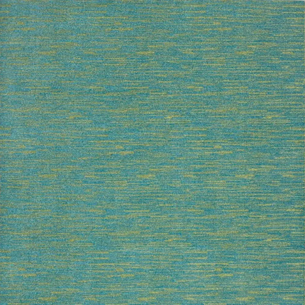 9' X 12' Blue And Green Striped Non Skid Indoor Outdoor Area Rug - Homeroots - Flyclothing LLC