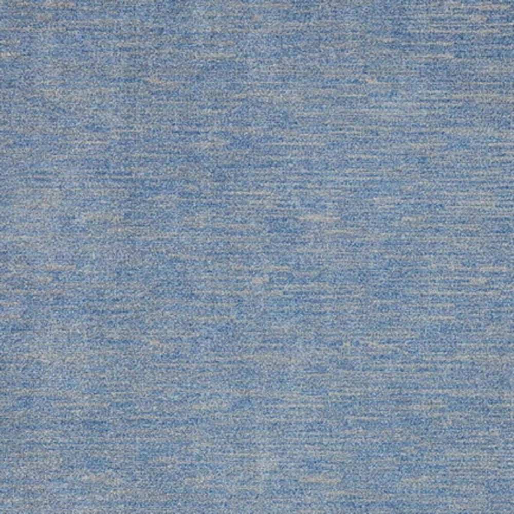 10' X 14' Blue And Grey Striped Non Skid Indoor Outdoor Area Rug - Homeroots - Flyclothing LLC