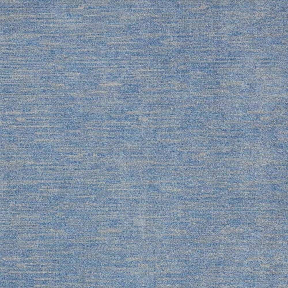 10' X 14' Blue And Grey Striped Non Skid Indoor Outdoor Area Rug - Homeroots - Flyclothing LLC
