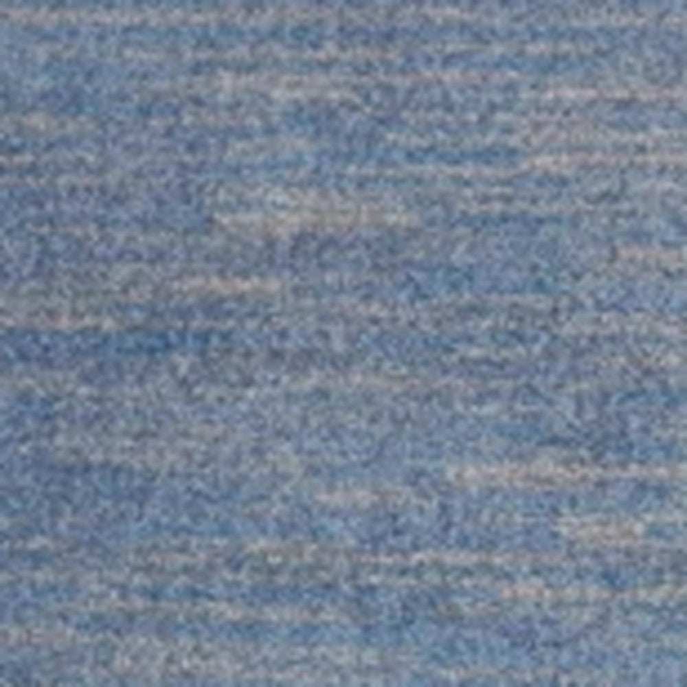2' X 6' Blue And Grey Striped Non Skid Indoor Outdoor Runner Rug - Homeroots - Flyclothing LLC