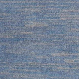2' X 6' Blue And Grey Striped Non Skid Indoor Outdoor Runner Rug - Homeroots - Flyclothing LLC