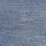 2' X 8' Blue And Grey Striped Non Skid Indoor Outdoor Runner Rug - Homeroots - Flyclothing LLC