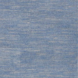 4' X 6' Blue And Grey Striped Non Skid Indoor Outdoor Area Rug - Homeroots - Flyclothing LLC