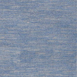 4' X 6' Blue And Grey Striped Non Skid Indoor Outdoor Area Rug - Homeroots - Flyclothing LLC