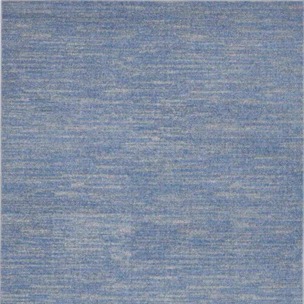 5' X 7' Blue And Grey Striped Non Skid Indoor Outdoor Area Rug - Homeroots - Flyclothing LLC