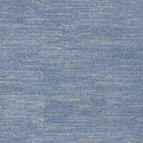 6' X 9' Blue And Grey Striped Non Skid Indoor Outdoor Area Rug - Homeroots - Flyclothing LLC