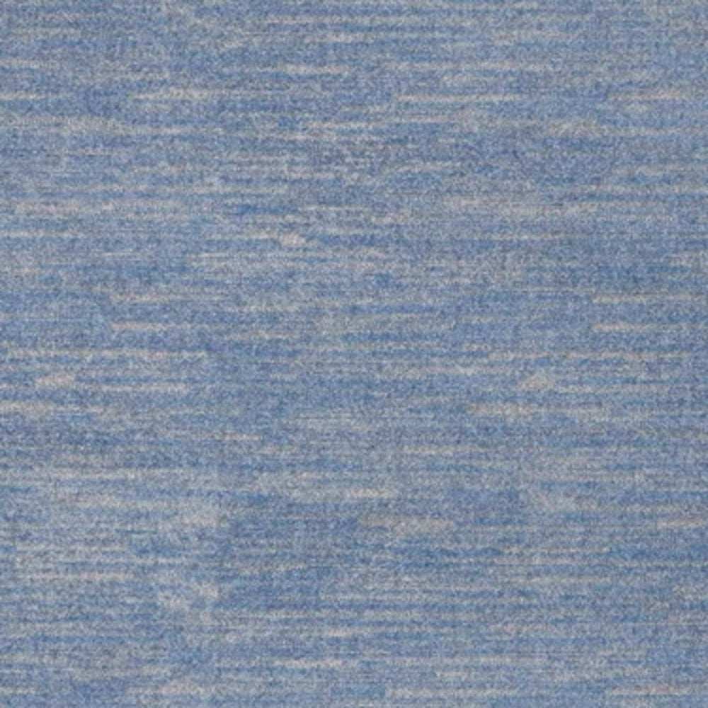 6' X 9' Blue And Grey Striped Non Skid Indoor Outdoor Area Rug - Homeroots - Flyclothing LLC