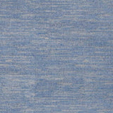 6' X 9' Blue And Grey Striped Non Skid Indoor Outdoor Area Rug - Homeroots - Flyclothing LLC