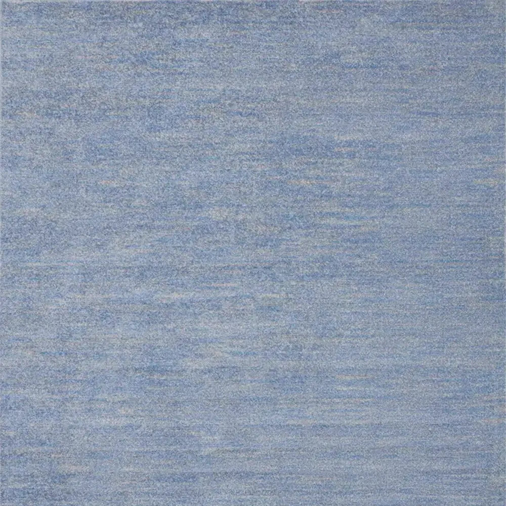 7' X 7' Blue And Grey Square Striped Non Skid Indoor Outdoor Area Rug - Homeroots - Flyclothing LLC