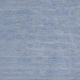 7' X 7' Blue And Grey Square Striped Non Skid Indoor Outdoor Area Rug - Homeroots - Flyclothing LLC