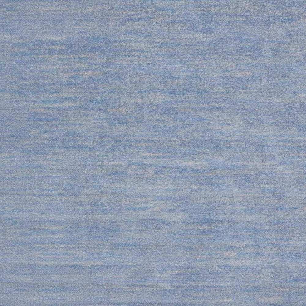 7' X 7' Blue And Grey Square Striped Non Skid Indoor Outdoor Area Rug - Homeroots - Flyclothing LLC