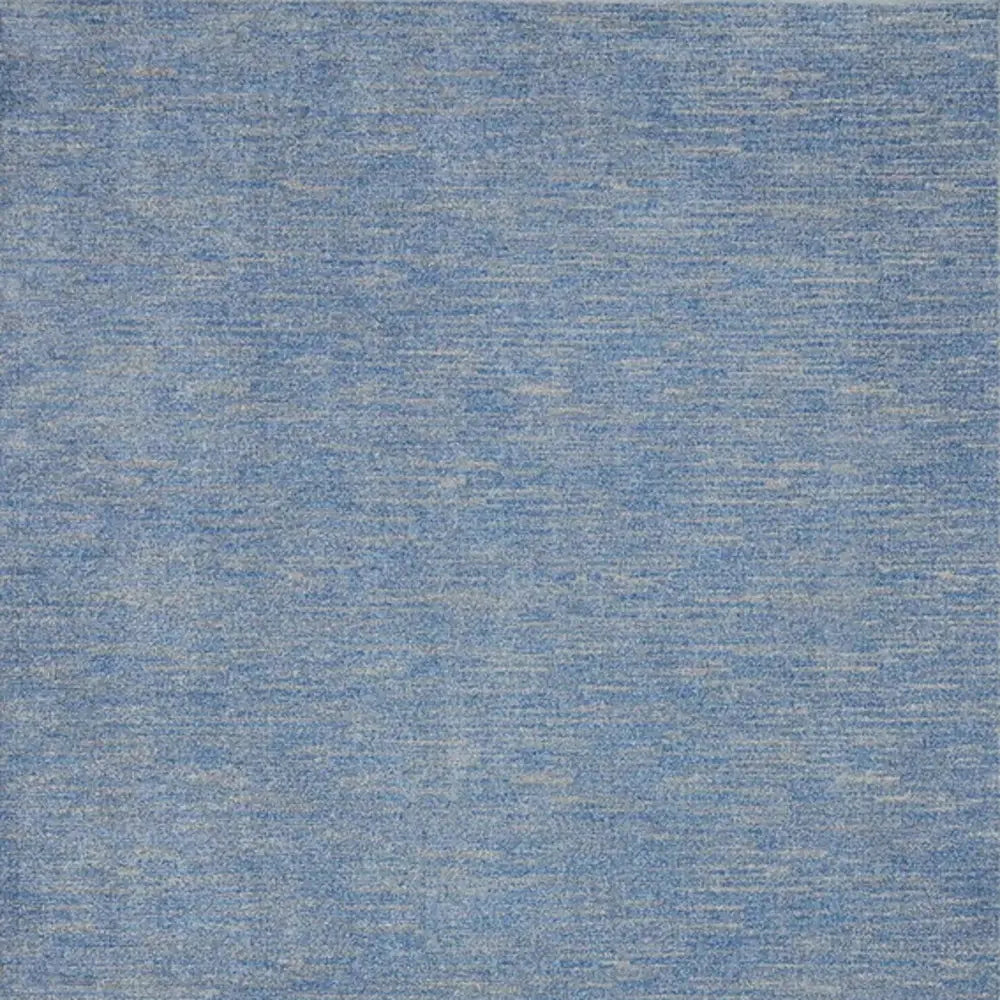 7' X 10' Blue And Grey Striped Non Skid Indoor Outdoor Area Rug - Homeroots - Flyclothing LLC