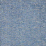 7' X 10' Blue And Grey Striped Non Skid Indoor Outdoor Area Rug - Homeroots - Flyclothing LLC