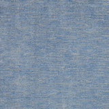 7' X 10' Blue And Grey Striped Non Skid Indoor Outdoor Area Rug - Homeroots - Flyclothing LLC