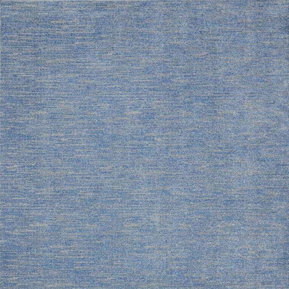7' X 10' Blue And Grey Striped Non Skid Indoor Outdoor Area Rug - Homeroots - Flyclothing LLC