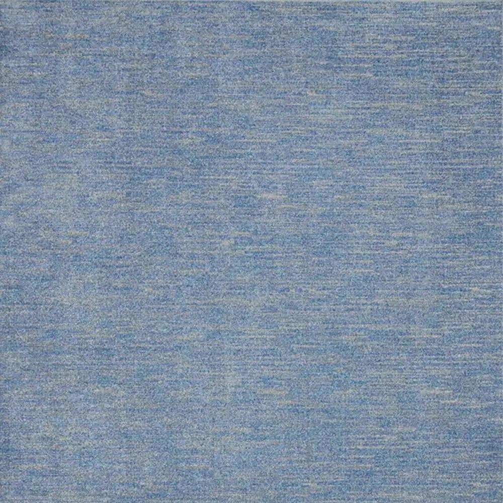 8' X 10' Blue And Grey Striped Non Skid Indoor Outdoor Area Rug - Homeroots - Flyclothing LLC