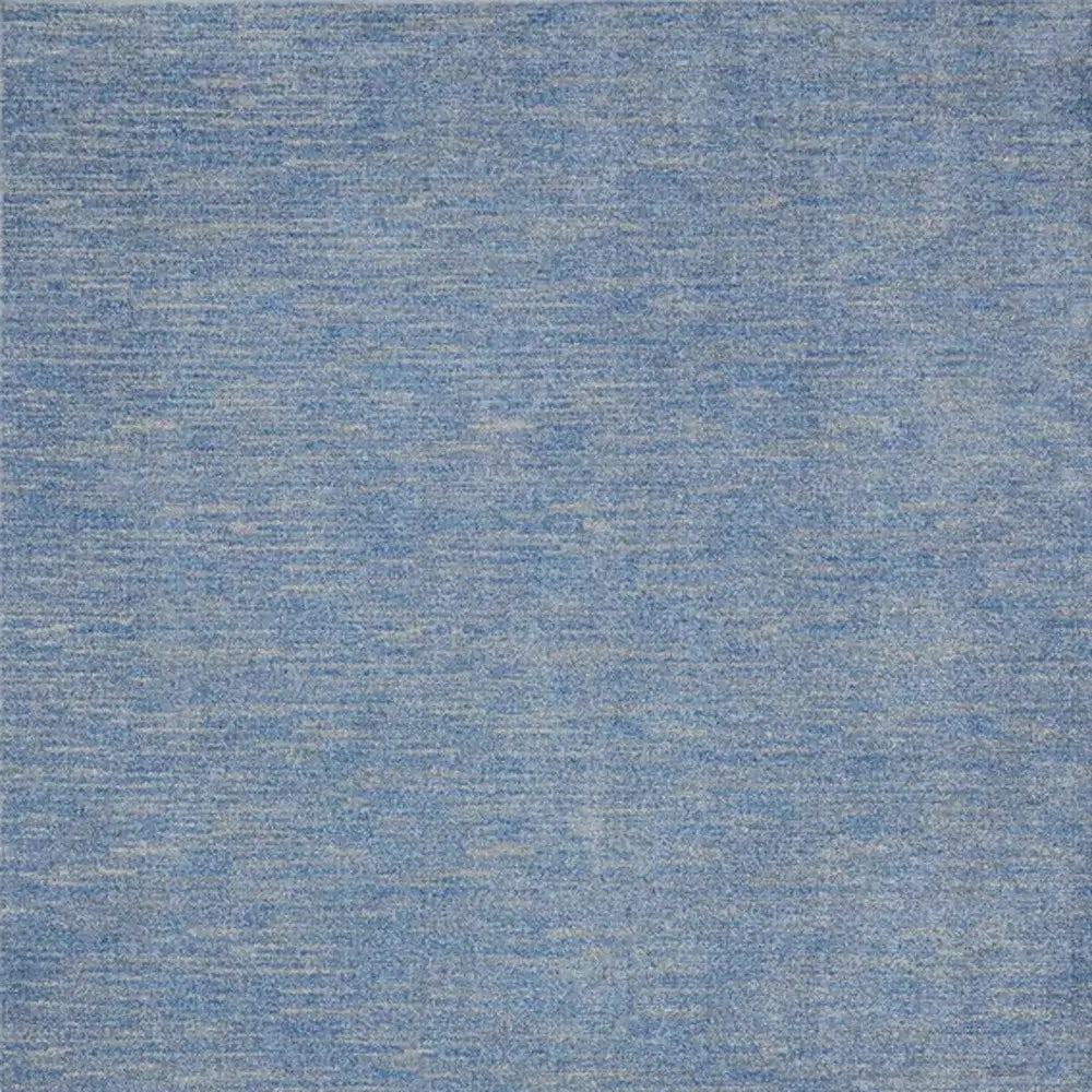 8' X 10' Blue And Grey Striped Non Skid Indoor Outdoor Area Rug - Homeroots - Flyclothing LLC