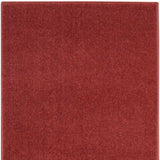 2' X 6' Brick Red Non Skid Indoor Outdoor Runner Rug - Homeroots - Flyclothing LLC