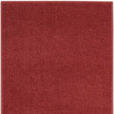 2' X 8' Brick Red Non Skid Indoor Outdoor Runner Rug - Homeroots - Flyclothing LLC