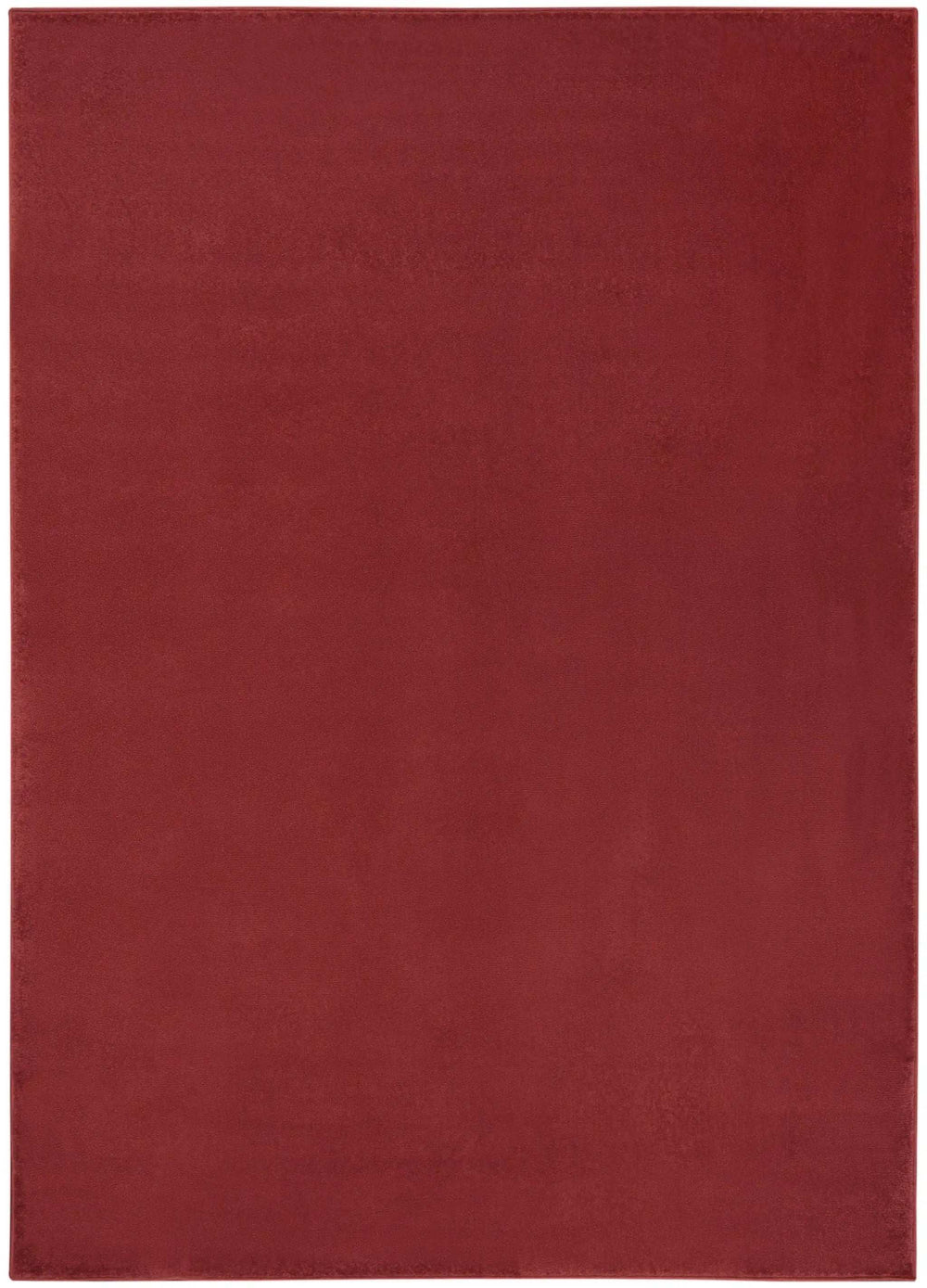 4' X 6' Brick Red Stain Resistant Indoor Outdoor Area Rug - Homeroots - Flyclothing LLC
