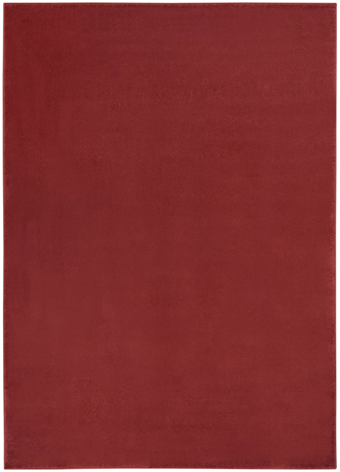 4' X 6' Brick Red Stain Resistant Indoor Outdoor Area Rug - Homeroots - Flyclothing LLC