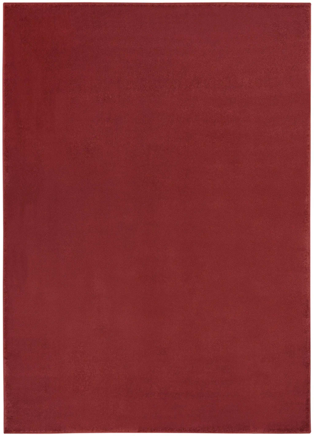 4' X 6' Brick Red Stain Resistant Indoor Outdoor Area Rug - Homeroots - Flyclothing LLC