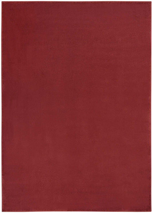 4' X 6' Brick Red Stain Resistant Indoor Outdoor Area Rug - Homeroots - Flyclothing LLC