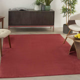 4' X 6' Brick Red Stain Resistant Indoor Outdoor Area Rug - Homeroots - Flyclothing LLC