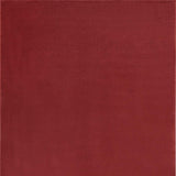5' X 7' Brick Red Stain Resistant Indoor Outdoor Area Rug - Homeroots - Flyclothing LLC