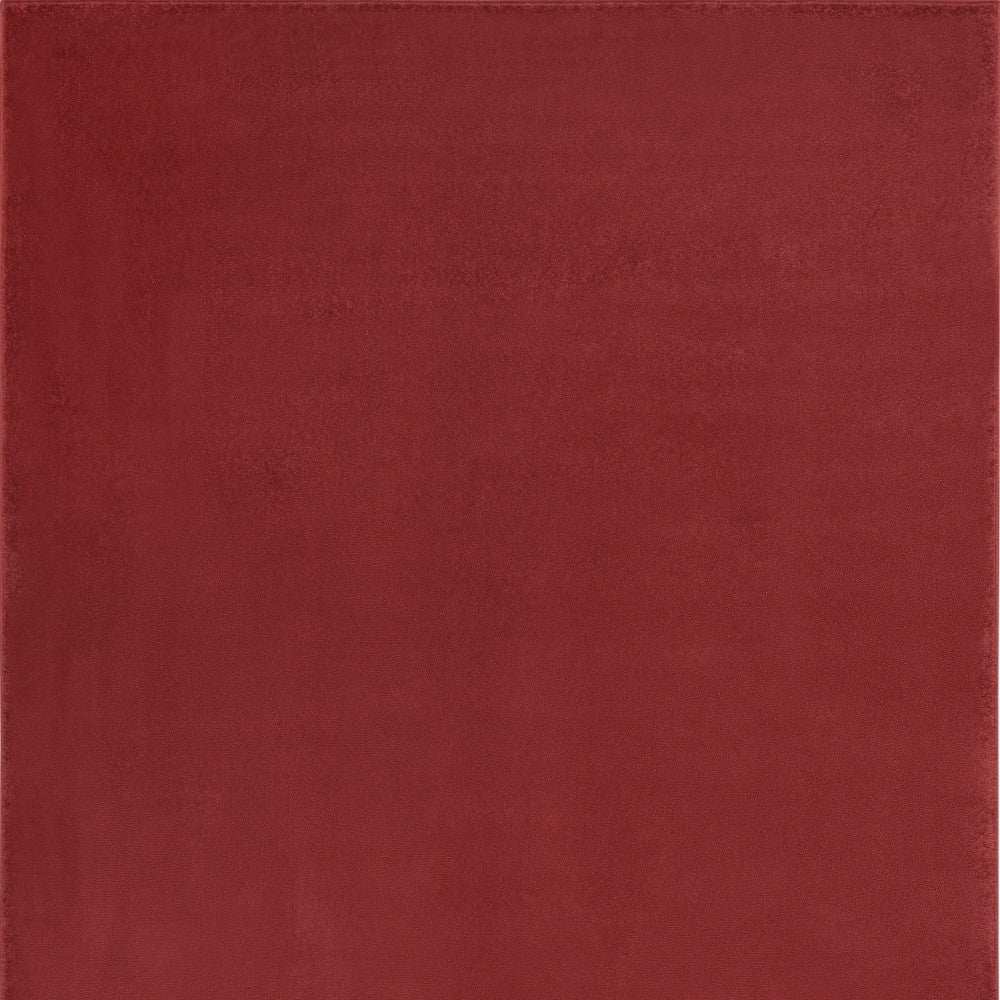 5' X 7' Brick Red Stain Resistant Indoor Outdoor Area Rug - Homeroots - Flyclothing LLC