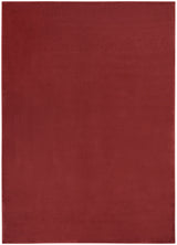 5' X 7' Brick Red Stain Resistant Indoor Outdoor Area Rug - Homeroots - Flyclothing LLC