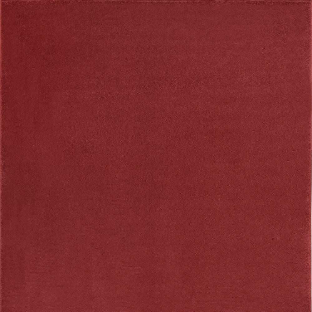 5' X 7' Brick Red Stain Resistant Indoor Outdoor Area Rug - Homeroots - Flyclothing LLC