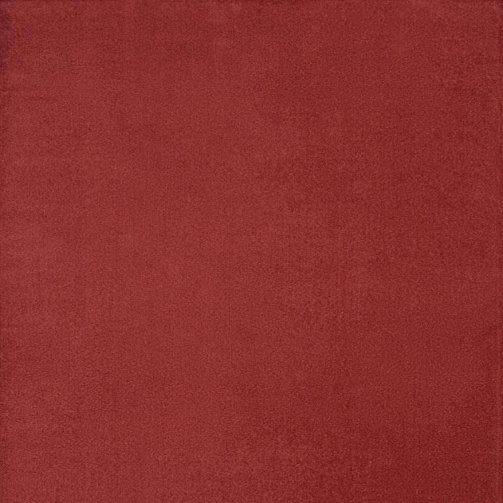 7' X 10' Brick Red Stain Resistant Indoor Outdoor Area Rug - Homeroots - Flyclothing LLC