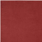 7' X 10' Brick Red Stain Resistant Indoor Outdoor Area Rug - Homeroots