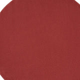 8' X 8' Brick Red Round Non Skid Indoor Outdoor Area Rug - Homeroots - Flyclothing LLC