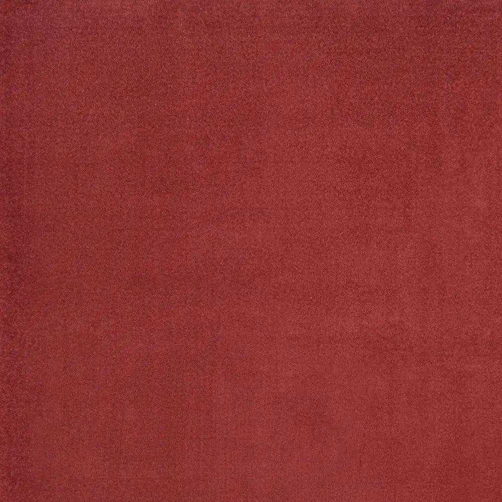 9' X 9' Brick Red Square Non Skid Indoor Outdoor Area Rug - Homeroots - Flyclothing LLC
