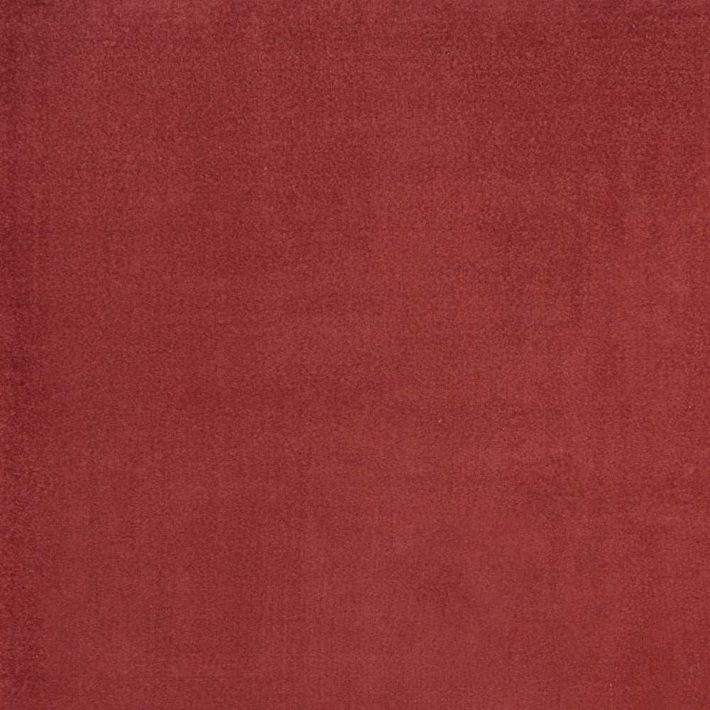9' X 9' Brick Red Square Non Skid Indoor Outdoor Area Rug - Homeroots - Flyclothing LLC