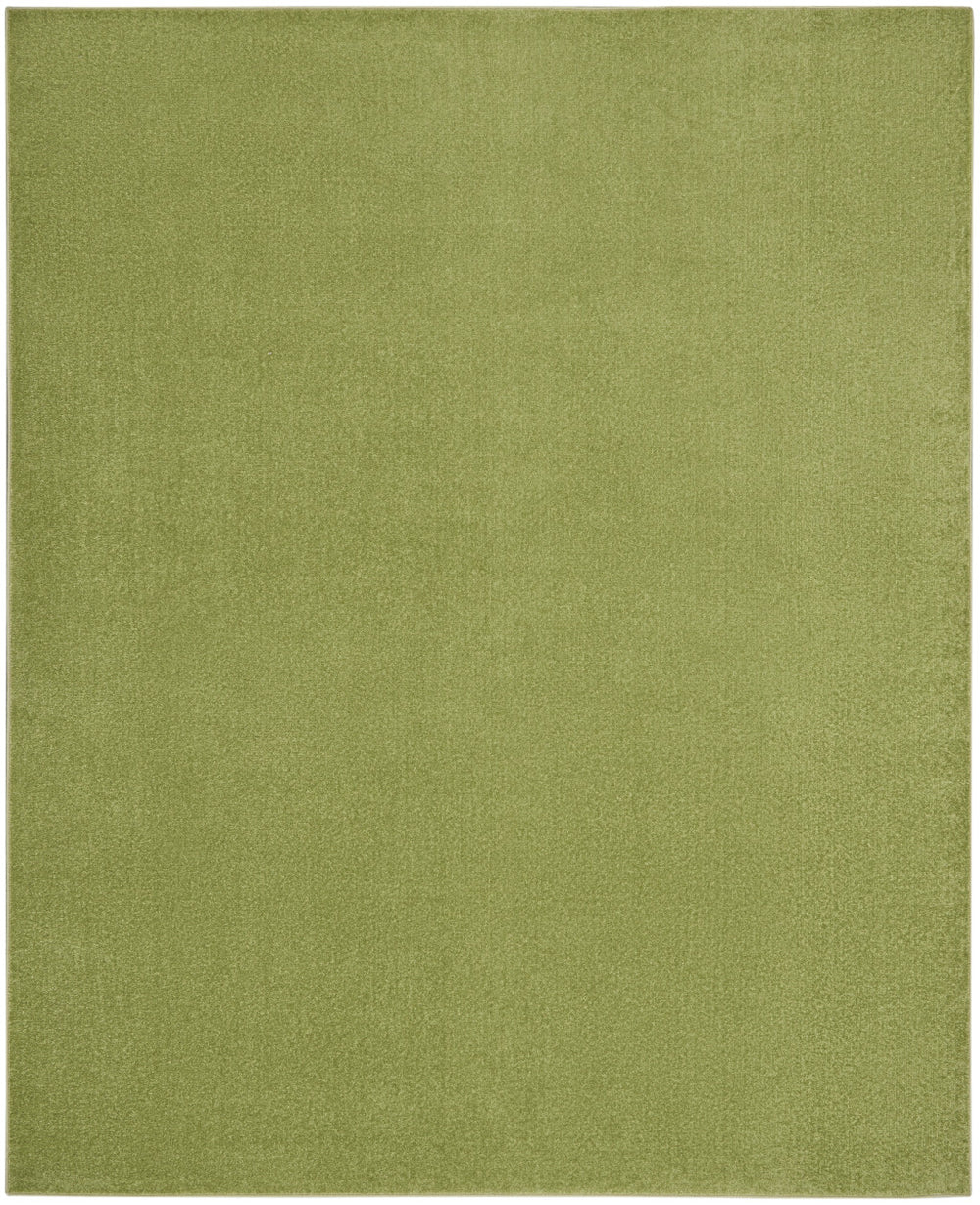 10' X 14' Green Non Skid Indoor Outdoor Area Rug - Homeroots